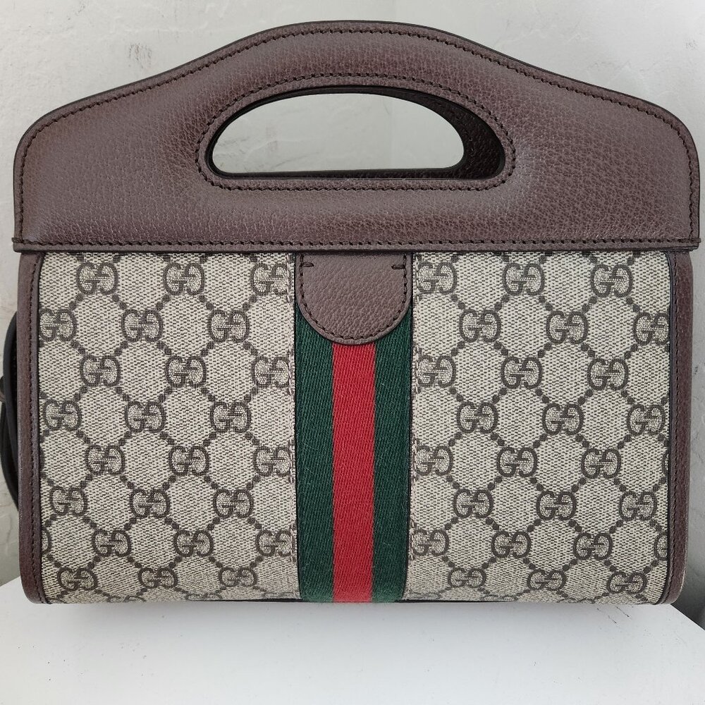 Barely Used Gucci Ophidia Set - Clutch/Crossbody/Shoulder - Picture 16 of 16